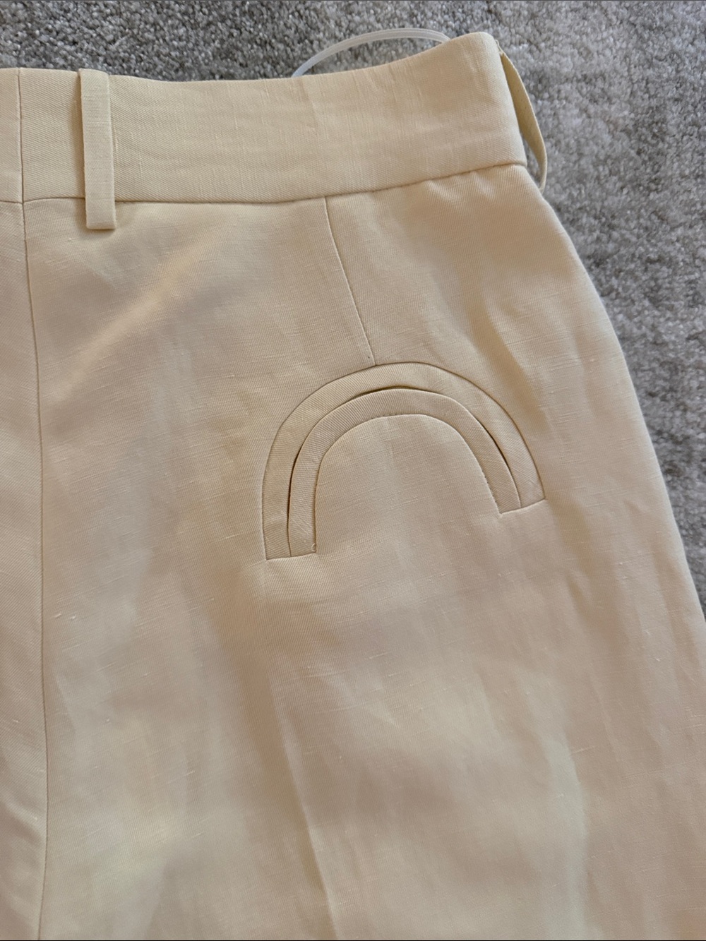 Blaze Milano Savannah Fox Pants Butter NWT - Picture 11 of 11